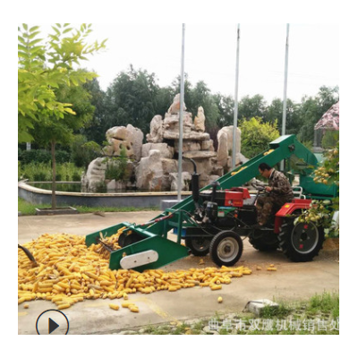 山東自動裝車打棒子機 大型玉米脫粒機廠家 打玉米機價格