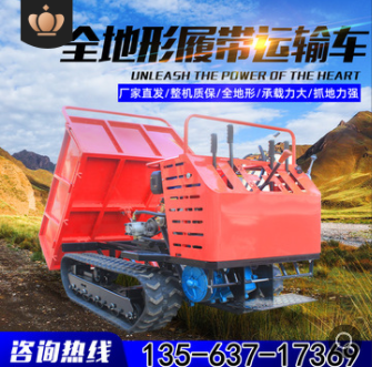 小型履帶運(yùn)輸車 農(nóng)用多地形履帶搬運(yùn)車 工程建筑履帶運(yùn)輸車