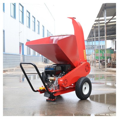 樹枝粉碎機 園林汽油手推修剪枝條粉碎機 果樹10公分樹枝粉碎機