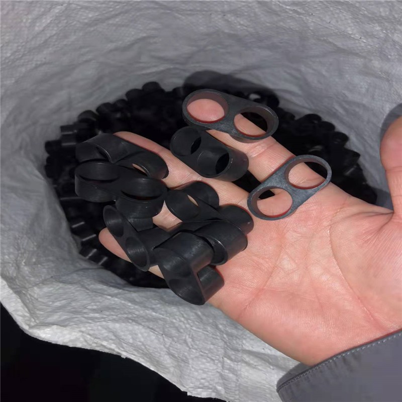 農用毛管堵頭折堵8字堵頭灌溉用滴管堵頭