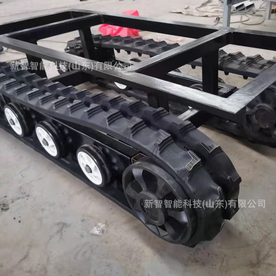 山東濟寧橡膠履帶底盤 各種功能電動底盤 遙控控制履帶底盤
