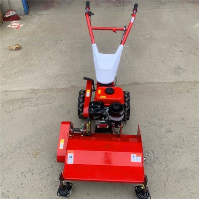 自走式柴油碎草還田機 除草快60公分80公分寬手扶式汽油割草機