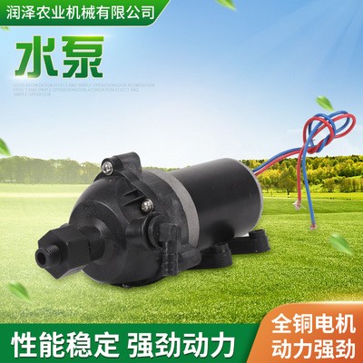 自吸式12V大功率隔膜泵 2600泵2800泵 農用電動噴霧器高壓水泵
