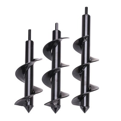 廠家批發小型螺旋桿手電鉆地鉆鉆頭種花松土挖坑手提式短桿鉆頭