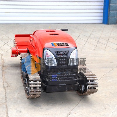 熱銷多功能履帶旋耕機 回填起壟除草微耕機 新款開溝施肥耕地機