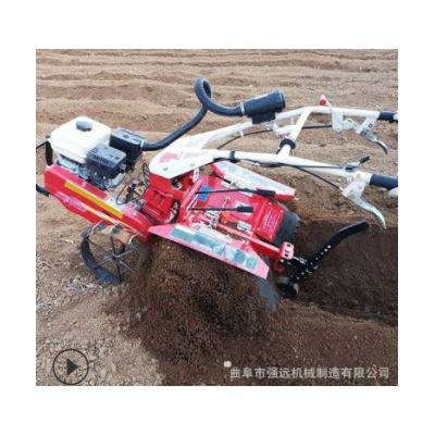 遵義市自走式旋耕開溝機 大馬力旋耕松土機