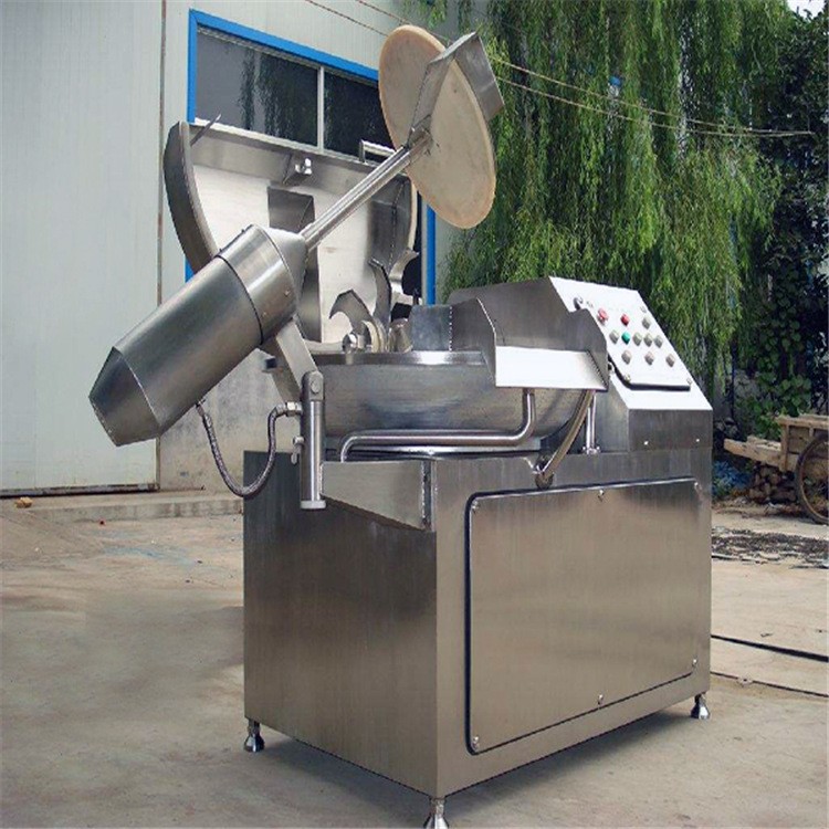 浩睿全自動行星攪拌炒鍋 餐廳食堂肉制品斬拌機 商用多功能斬拌機