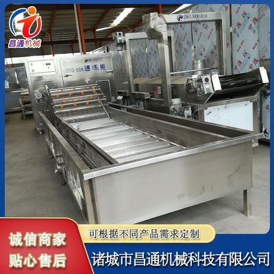 不銹鋼果蔬清洗設備 全自動蔬菜氣泡清洗機 連續式辣椒氣泡清洗機