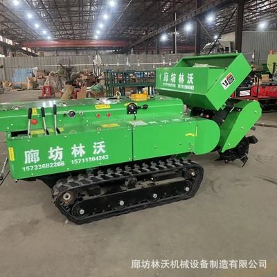 35馬力履帶開溝施肥機價格 型號齊全自走式旋耕機 果園管理機廠家