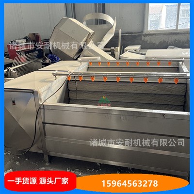 蓮藕芋頭毛輥清洗機(jī) 304不銹鋼去皮機(jī) 加粗毛輥清洗設(shè)備