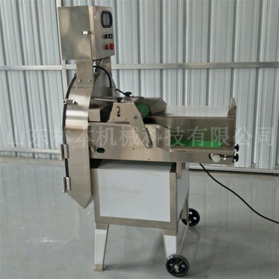商用切菜機(jī)大頭菜切絲設(shè)備 芹菜段加工設(shè)備切菜機(jī) 葉菜類切菜機(jī)