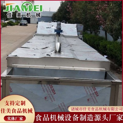 毛豆蒸煮漂燙機(jī) 玉米蒸煮漂燙流水線 連續(xù)式秋葵殺青預(yù)煮設(shè)備