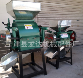 對輥式膨化飼料專用粉碎機(jī) 魚餌飼料黃面面粉碎破碎機(jī)