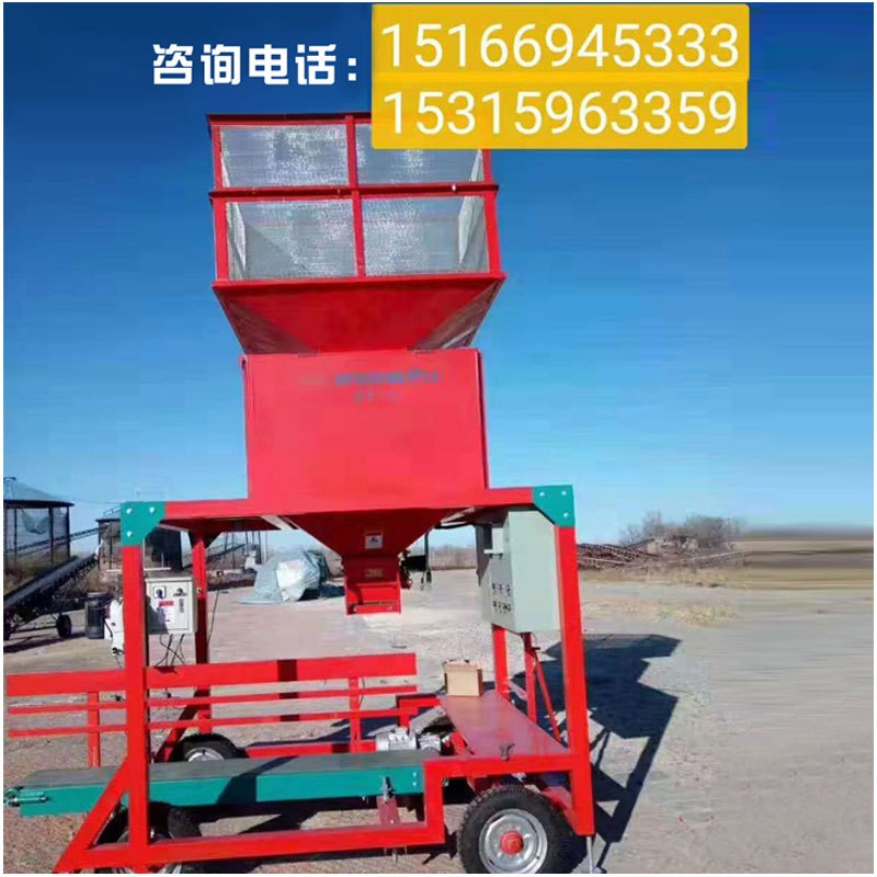 糧食顆粒定量包裝機 全自動糧食裝袋30-80kg五谷雜糧顆粒包裝機