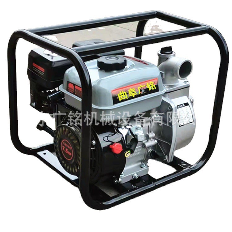 農(nóng)田澆灌抽水泵 風冷柴油手推式自吸泵 高揚程大流量抽水泵