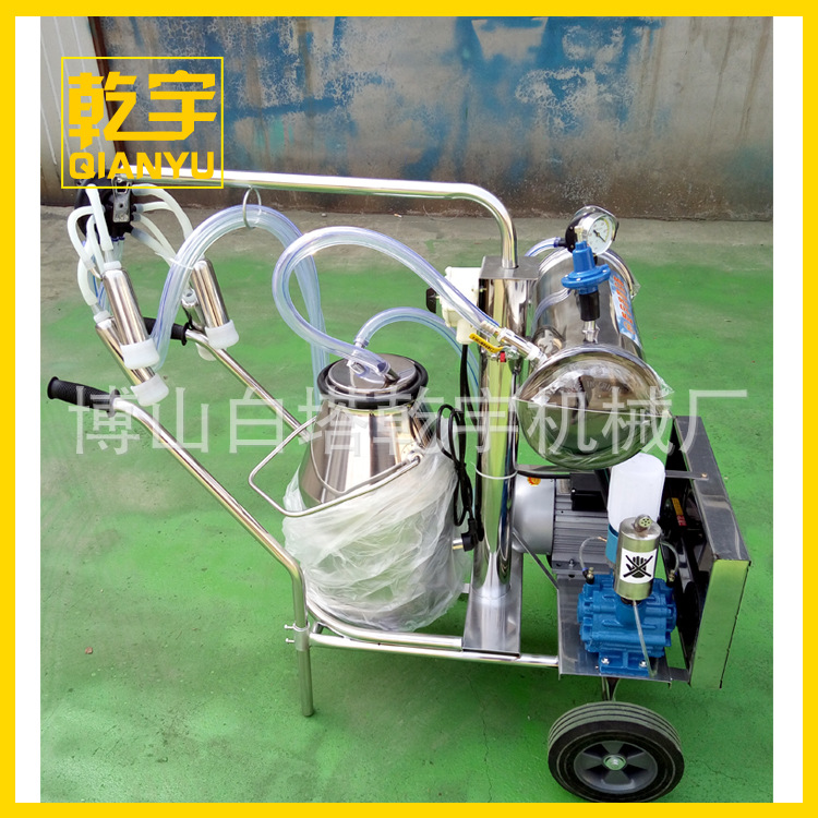 單桶真空泵擠奶機2