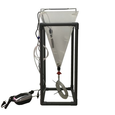 鹵蟲豐年蝦卵孵化器水花開口料生產(chǎn)工廠化魚蝦蟹孵化育苗配套設(shè)備