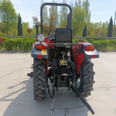 四輪高配東方紅拖拉機 大馬力耕田犁地機 農(nóng)用四驅多缸拖拉機