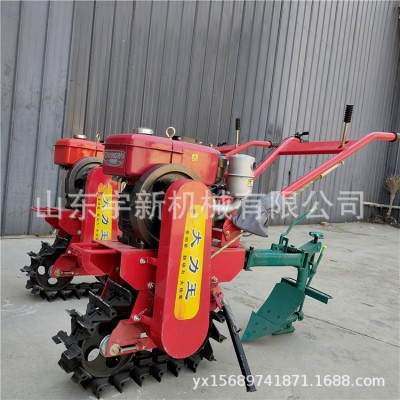 小型坡地履帶犁田機(jī) 履帶式手扶犁地機(jī) 鏈軌式微耕機(jī)