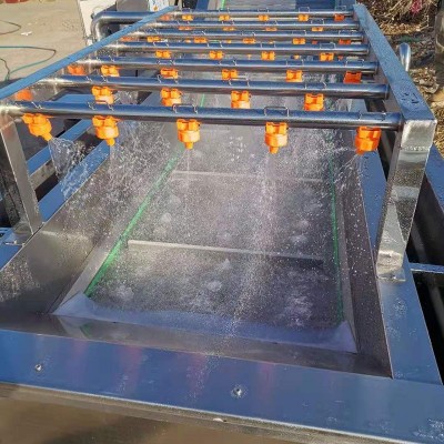 廠家果蔬清洗機 大棗辣椒氣泡噴淋清洗機 洗菜機氣泡清洗機