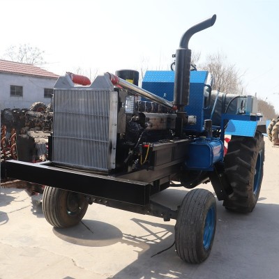 四輪大馬力拖拉機改裝 農用大馬力改裝二手拖拉機 380馬力拖拉機