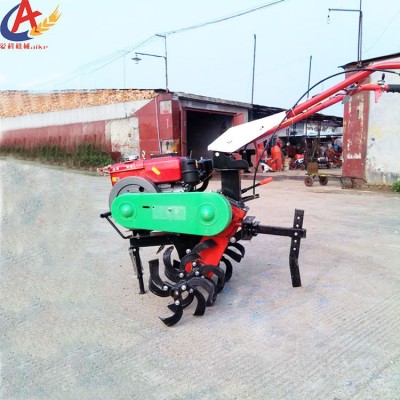 新型翻地機 微型獨輪播種機 果園開溝機開溝機鏈軌柴油機配套設備