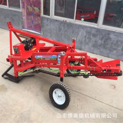 新型耐用多功能手扶拖拉機帶花生收割機 震動晃篩式多功能收獲機