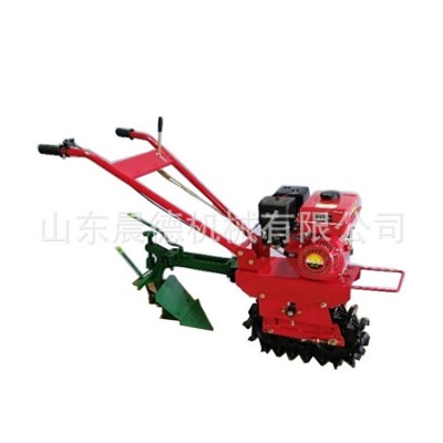 新款鏈軌耕地機 小型輕便開溝機 開爬坡的農(nóng)耕機
