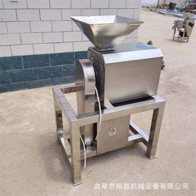 芹菜蘿卜白菜粉碎打漿機 果泥蒜泥加工大型機器 全自不銹鋼打漿機