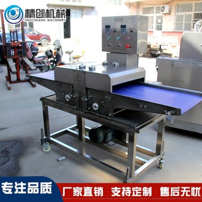 供應(yīng)連續(xù)式雪花雞柳切條機(jī)雞大胸雞脯肉切條機(jī)魷魚切條切丁機(jī)