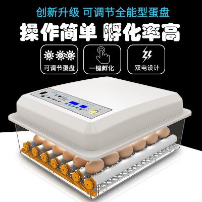 工廠批發小雞孵化器小型家用智能孵化機跨境迷你雞蛋孵蛋器 孵蛋機
