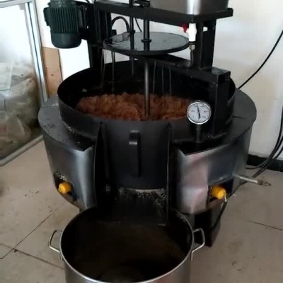 油坊夾層攪拌炒料機 商用榨油配套設備 全自動電加熱攪拌翻炒鍋