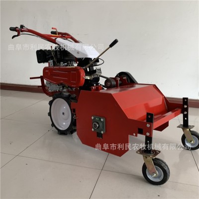 園林手扶式滅草機(jī)價(jià)格 葡萄園自走式荒草粉碎機(jī) 柴油前置割草機(jī)