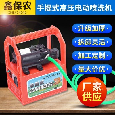 手提式高壓電動噴洗機 雙泵打藥機 園林智能大功率手提農用噴霧器