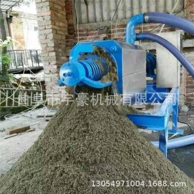 雞糞干濕分離機多少錢一臺 豬糞水擠干機 養殖場用抽糞機