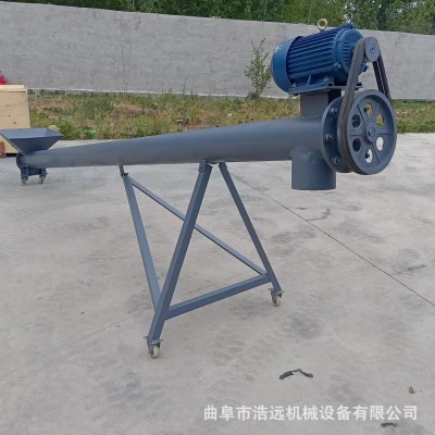 干粉砂漿螺旋提升機玉米小麥螺桿上料機水泥粉煤灰裝罐車輸送機