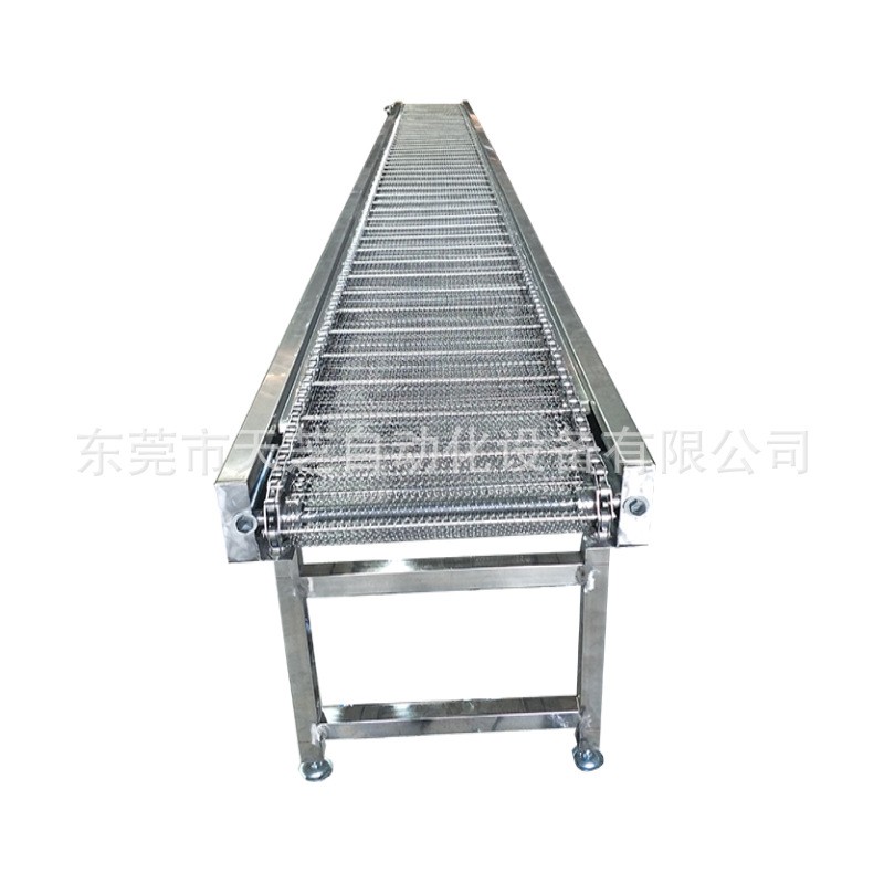 廠家供應優質網鏈輸送機 網帶輸送機 不銹鋼鏈板提升機食品傳送機