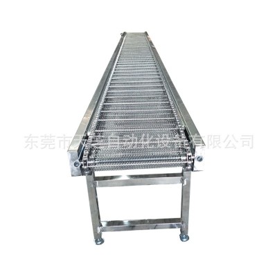 廠家供應優(yōu)質網(wǎng)鏈輸送機 網(wǎng)帶輸送機 不銹鋼鏈板提升機食品傳送機