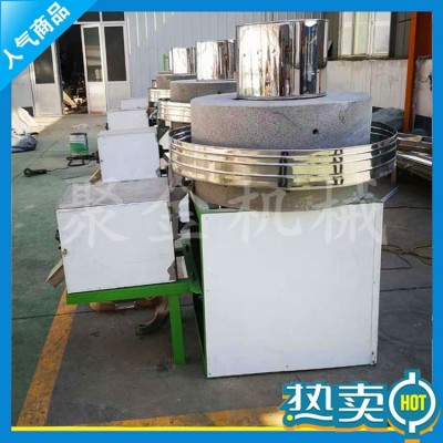 臨沂雜糧面粉電動石磨電動雜糧煎餅磨糊石磨豆漿石磨