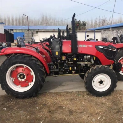 丘陵農(nóng)用拖拉機(jī)帶秸稈還田機(jī) 四輪90馬力水田輪耕地機(jī) 補(bǔ)貼拖拉機(jī)