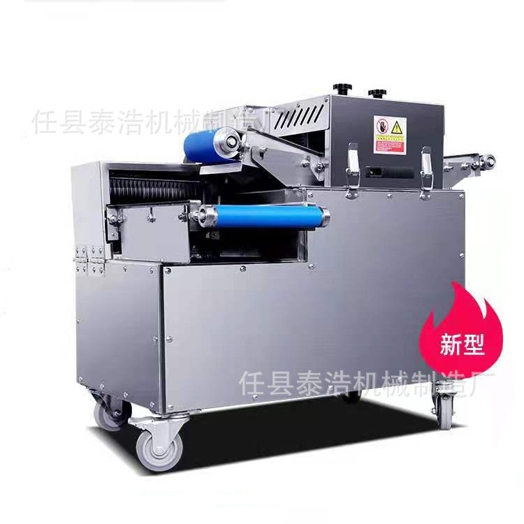 鮮肉切丁機 全自動雞胸肉切丁機 一次型切丁設備 豬肉切條機