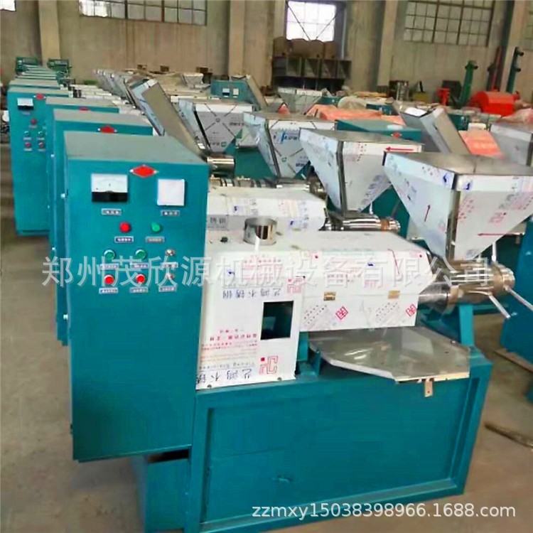 花生榨油機廠家 自動螺旋榨油機 小型食用油壓榨設備價格