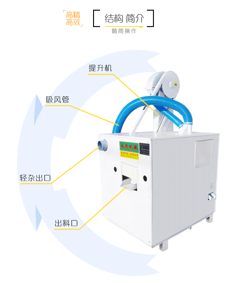 比重玉米大豆麥種種子精選機篩選機