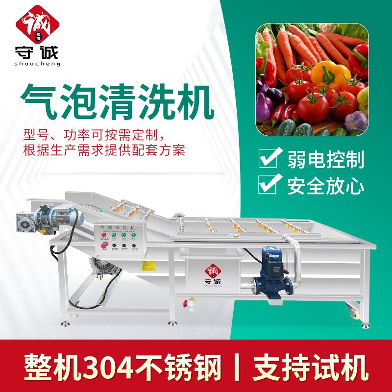 廠家供應(yīng)氣泡清洗機(jī) 全自動(dòng)果蔬牛肚清洗機(jī) 噴淋式牛百葉清洗機(jī)