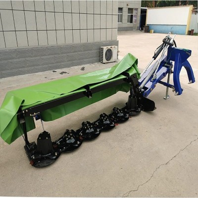 六盤割草機 拖拉機后置懸掛割草機 農(nóng)用拖拉機懸掛牧草多盤除草機