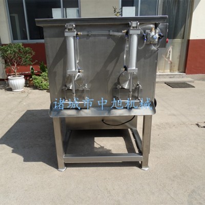 廠家供應300升攪拌拌餡機 商用雙絞龍拌餡機 水餃餡剁肉機