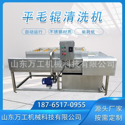 土豆紫薯紅薯去皮清洗機全自動豬頭豬蹄毛刷清洗設(shè)備海蠣子清洗線