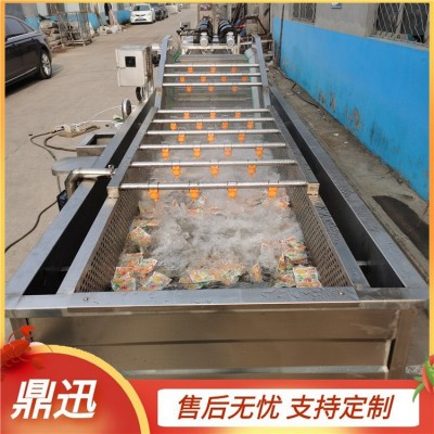 翻轉(zhuǎn)式風(fēng)干機(jī) 網(wǎng)帶輸送式軟包裝袋清洗吹干設(shè)備 鼎迅機(jī)械