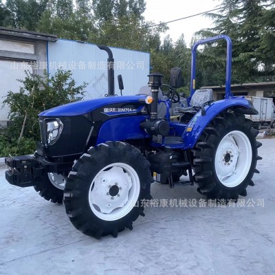雷沃M704-BA四輪拖拉機 全柴四缸大底盤農用四驅翻地滅茬旋耕機