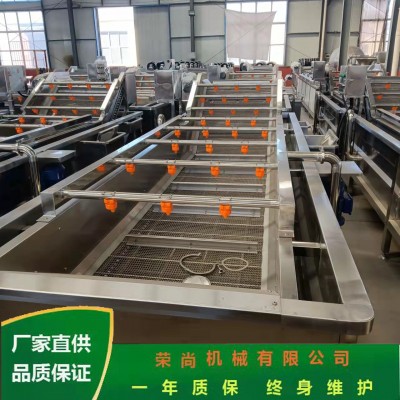 榮尚噴淋式果蔬清洗機 葉類蔬菜高壓氣泡清洗機 清洗設(shè)備